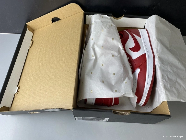 Low Gym - 553558-611 Red Jordan White 1 1118